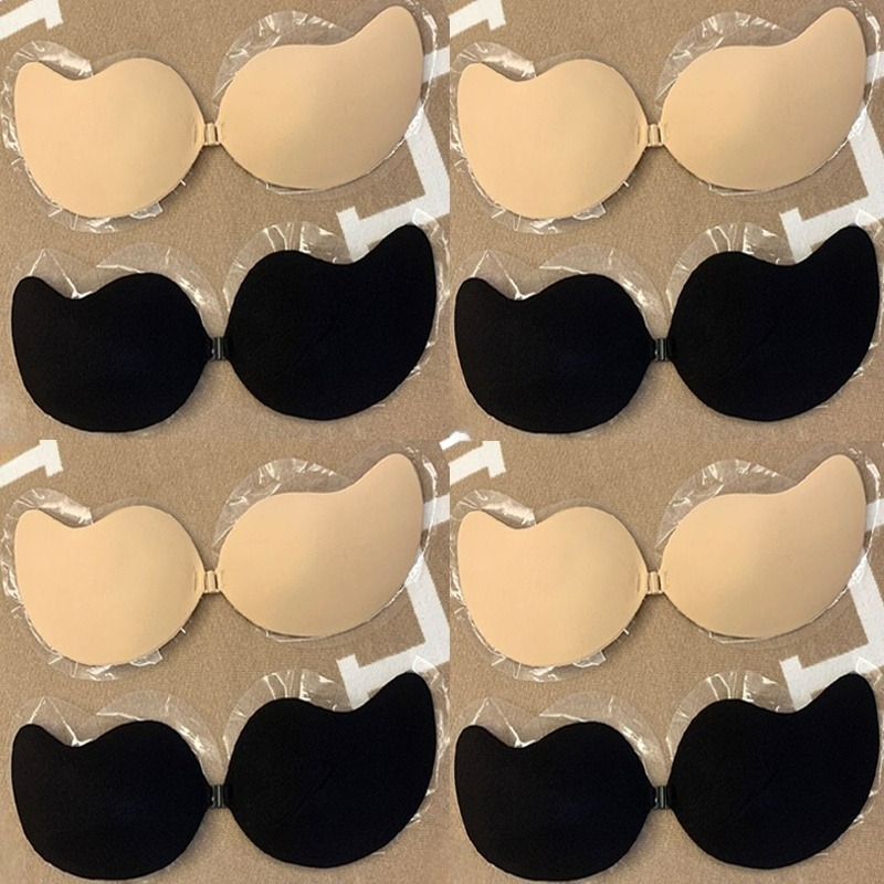 Strapless Bra Backless - บราปีกนกแบบไร้สาย 1/2 คู่ บราไร้สายสำหรับผู้หญิง งานแต่งงาน ปาร์ตี้