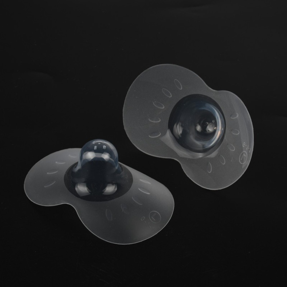 Nipple Cover Pasties - แผ่นป้องกันหัวนมซิลิโคนสำหรับให้นมบุตร 2 ชิ้น ป้องกันหัวนมแม่ให้นม แผ่นป้องกันนุ่มสำหรับให้นมบุตร
