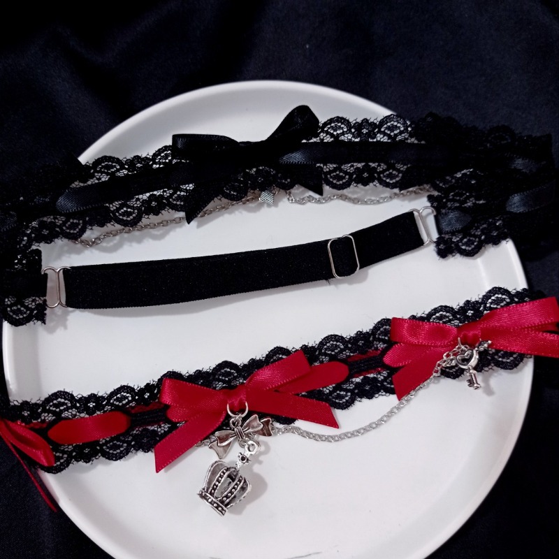 เครื่องประดับร่างกายแบบโซ่ขาปร - Garter Belt Set บทวิจารณ์และราคา