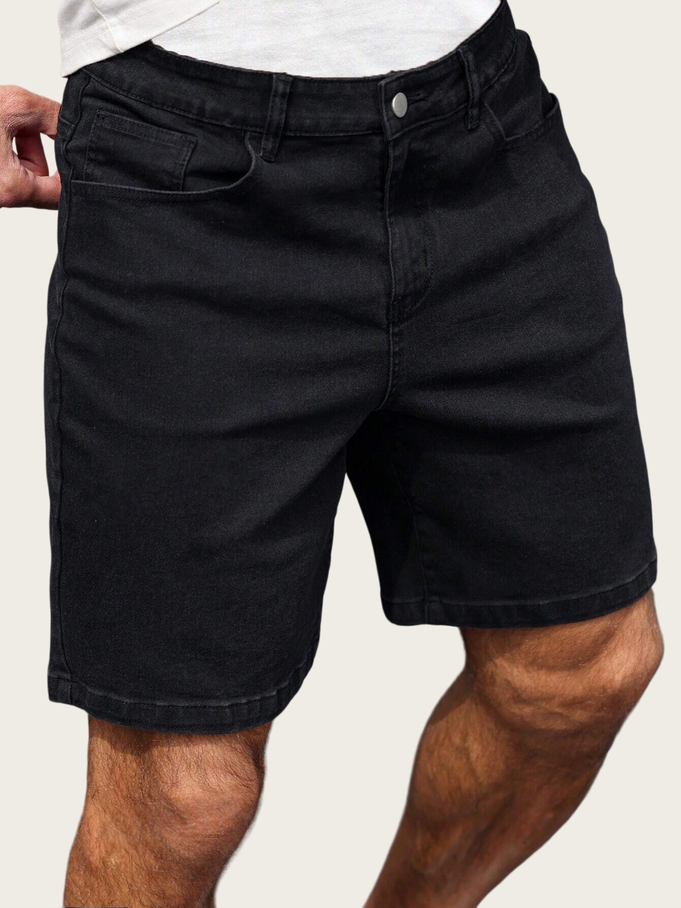 กางเกงยีนส์ขาสั้นทรงตรงสีดำล้ว - Levis Jeans 501 บทวิจารณ์และราคา