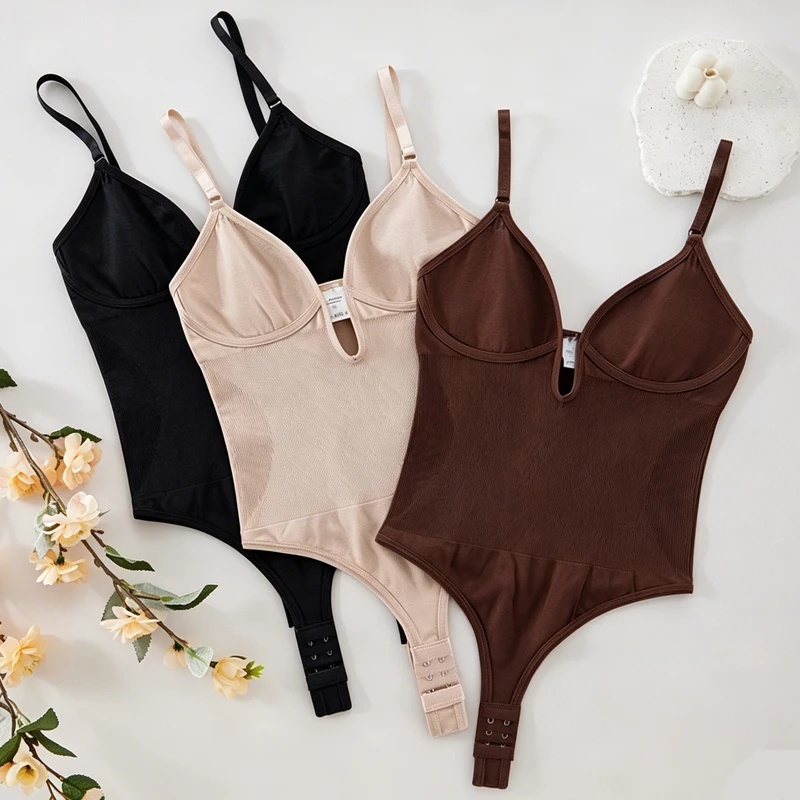 ชุดบอดี้สูทผู้หญิงแบบเปิดหลัง  - Seamless Underwear Women บทวิจารณ์และราคา