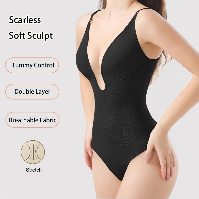 ชุดบอดี้สูทผู้หญิงแบบเปิดหลัง  - Seamless Underwear Women บทวิจารณ์และราคา