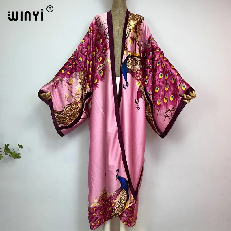 เสื้อคลุมคาร์ดิแกน WINYI 2026  - Robe Silk Women บทวิจารณ์และราคา